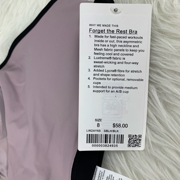 Lululemon Forget The Rest Bra Color SBLH - Picture 6 of 6